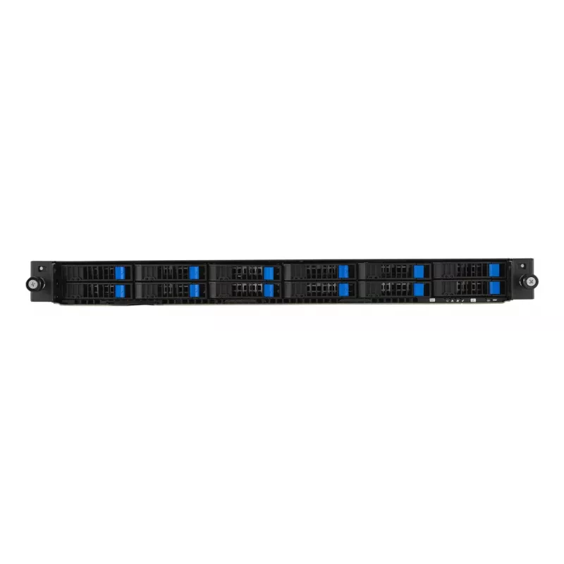 Rack (1U) server ASUS RS501A‑E12‑RS12U — LGA 6096, DDR5 up to 3 TB, 24 DIMM, 1600W