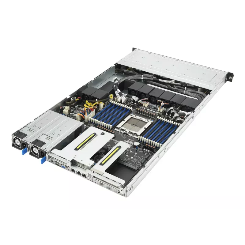 Rack (1U) server ASUS RS501A‑E12‑RS12U — LGA 6096, DDR5 up to 3 TB, 24 DIMM, 1600W