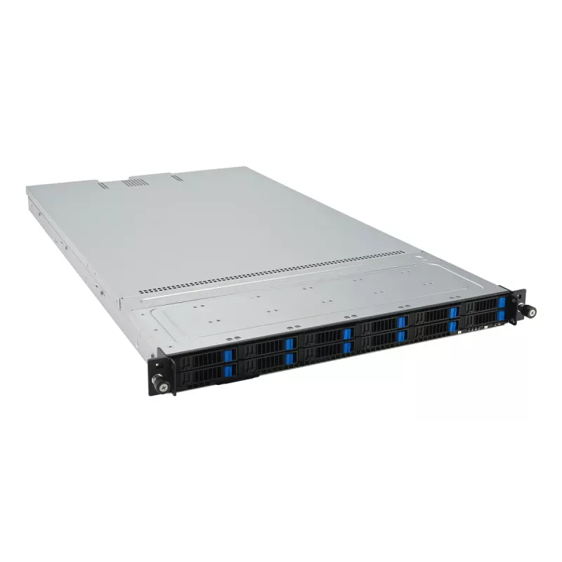 Rack (1U) server ASUS RS501A‑E12‑RS12U — LGA 6096, DDR5 up to 3 TB, 24 DIMM, 1600W