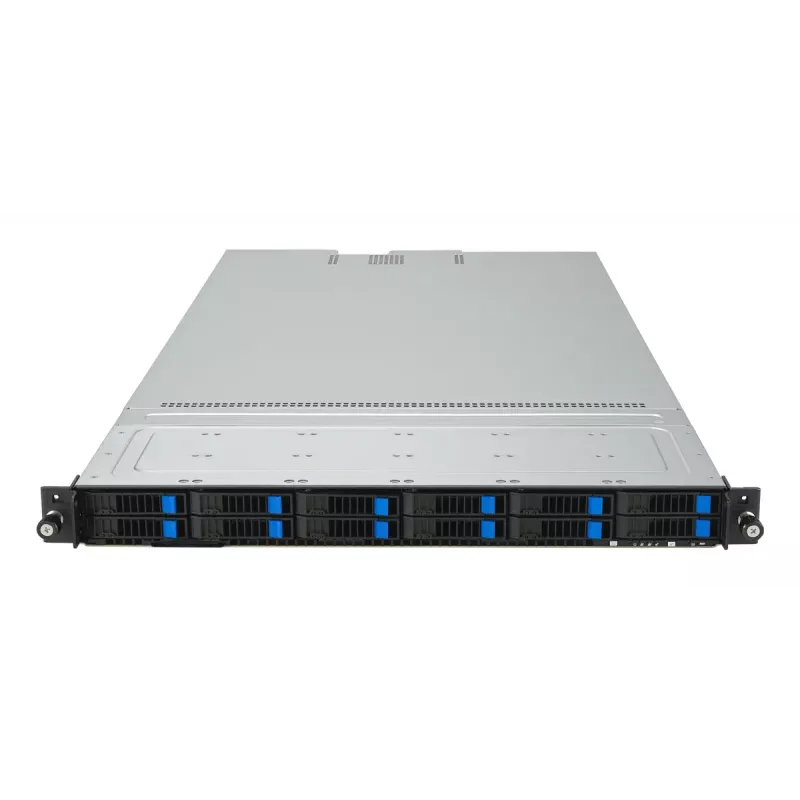 Rack (1U) server ASUS RS501A‑E12‑RS12U — LGA 6096, DDR5 up to 3 TB, 24 DIMM, 1600W