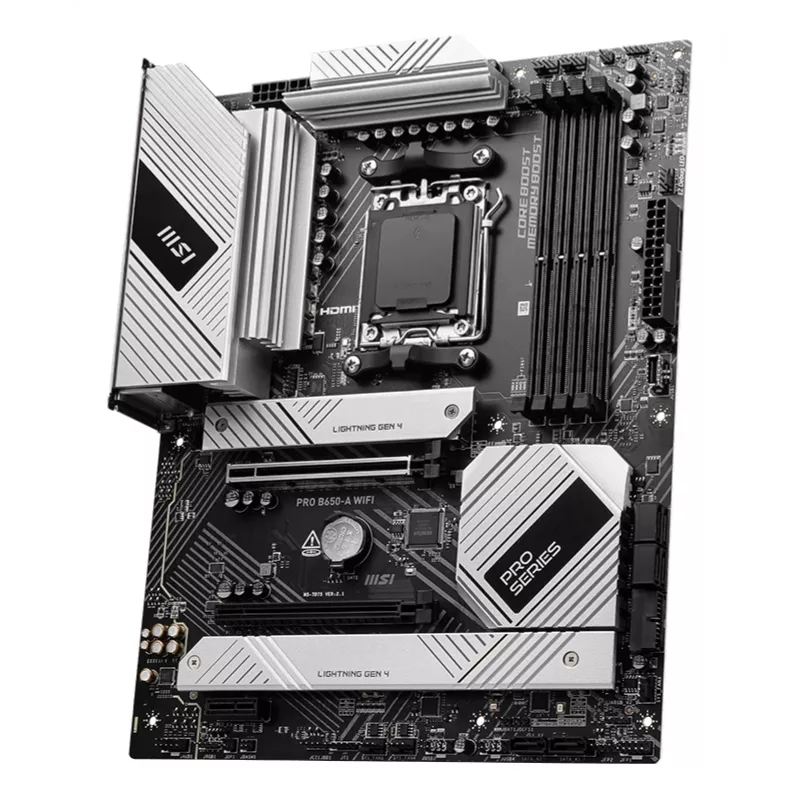 MSI PRO B650-A WIFI motherboard AMD B650 Socket AM5 ATX