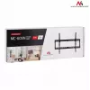 TV wall bracket MACLEAN MC-605, fixed tilt mount, VESA 75x75–600x400, up to 55 kg, for 32–80 in screens