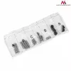 TV wall bracket MACLEAN MC-605, fixed tilt mount, VESA 75x75–600x400, up to 55 kg, for 32–80 in screens