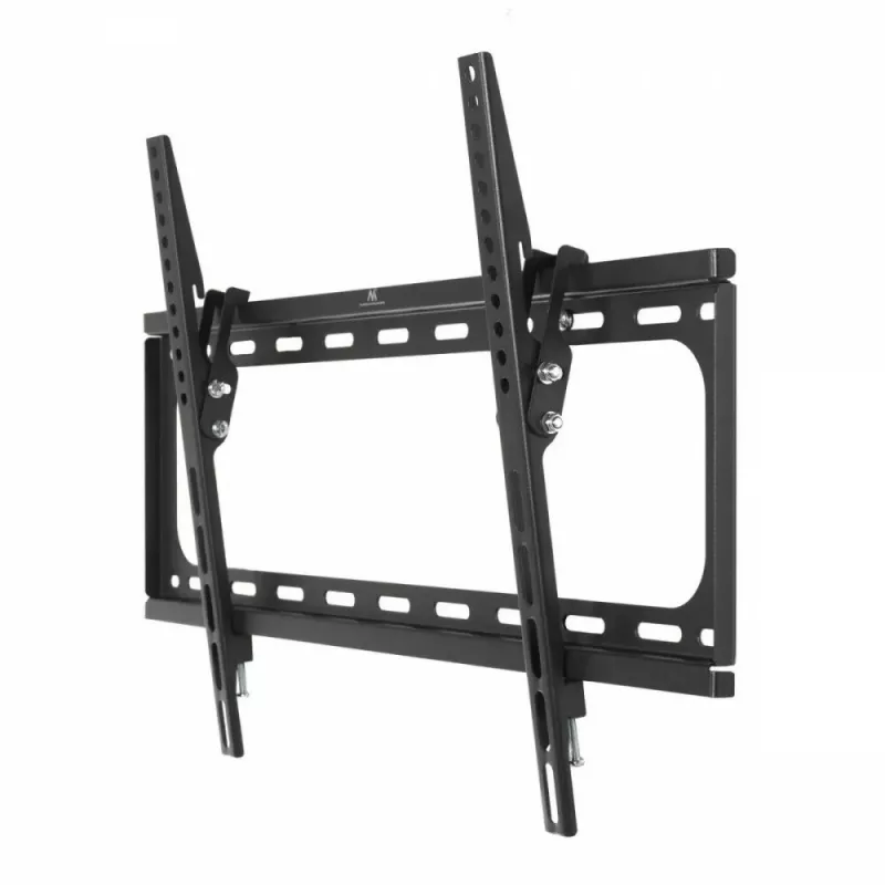 TV wall bracket MACLEAN MC-605, fixed tilt mount, VESA 75x75–600x400, up to 55 kg, for 32–80 in screens