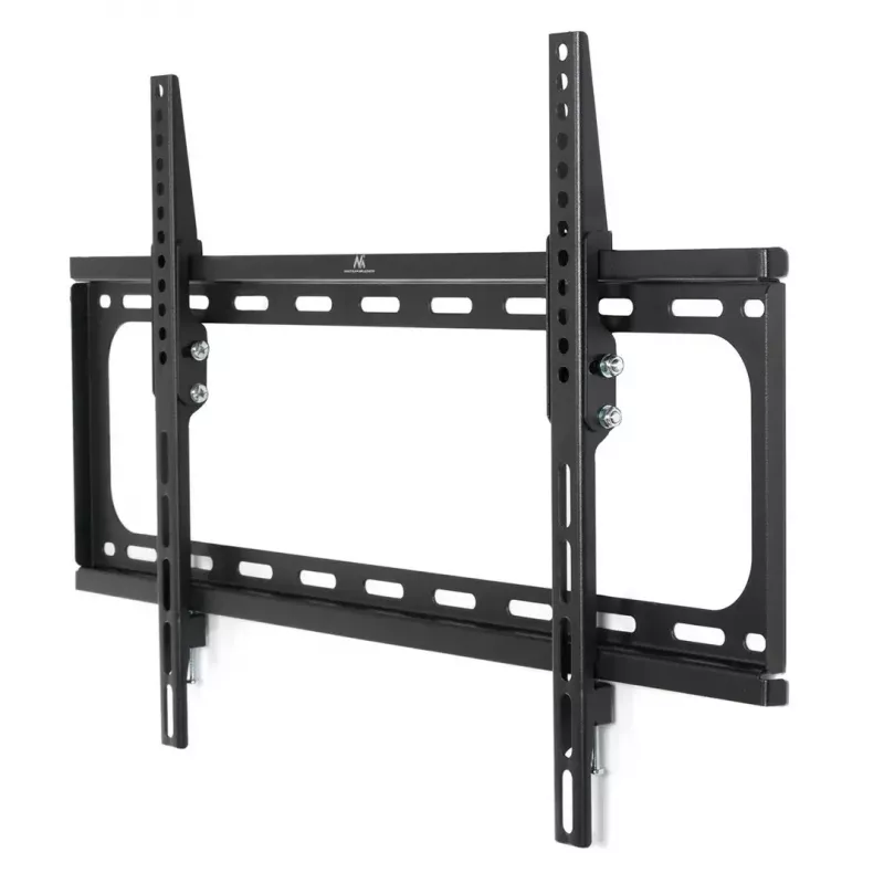 TV wall bracket MACLEAN MC-605, fixed tilt mount, VESA 75x75–600x400, up to 55 kg, for 32–80 in screens
