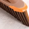 Indoor sweeping brush VILEDA model 136082 with soft/hard plastic bristles and handle, bronze