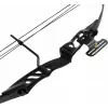 Compound bow POE LANG CO-047B-5529, 29 inch, 55 lb draw, metal, 1070 mm, black