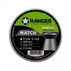 Airgun pellets RANGER PRORO 4.5 mm Diabolo — 500 pcs, silver, aluminum dispenser