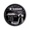 Gun pellets RANGER PRORO.55.250.DH Diabolo 5.5 mm, 250 pcs, silver, aluminum dispenser
