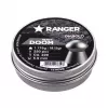 Gun pellets RANGER PRORO.55.250.DH Diabolo 5.5 mm, 250 pcs, silver, aluminum dispenser
