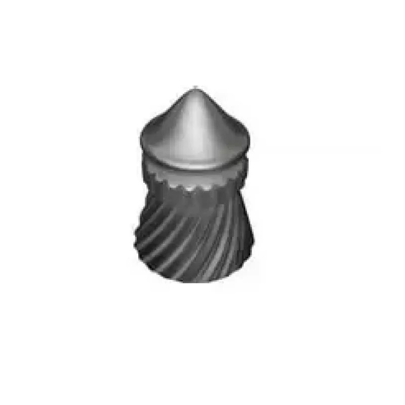 Gun pellets UMAREX Jackal 4.5 mm pointed ribbed, lead, 0.53 g — 500 pcs