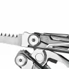 Multitool AZYMUT H2038 full-size multitool — 14 tools, 16.2 cm open, 10.1 cm folded, 264 g, 420/7CR13 steel, leather holster