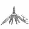 Multitool AZYMUT H2038 full-size multitool — 14 tools, 16.2 cm open, 10.1 cm folded, 264 g, 420/7CR13 steel, leather holster