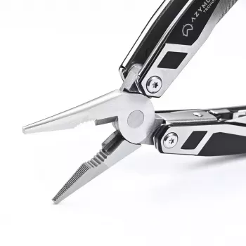 Multitool AZYMUT Trohon H-P2010121 — full-size 12-tool stainless steel pliers, 8 bits, fold 10.5 cm, 381 g