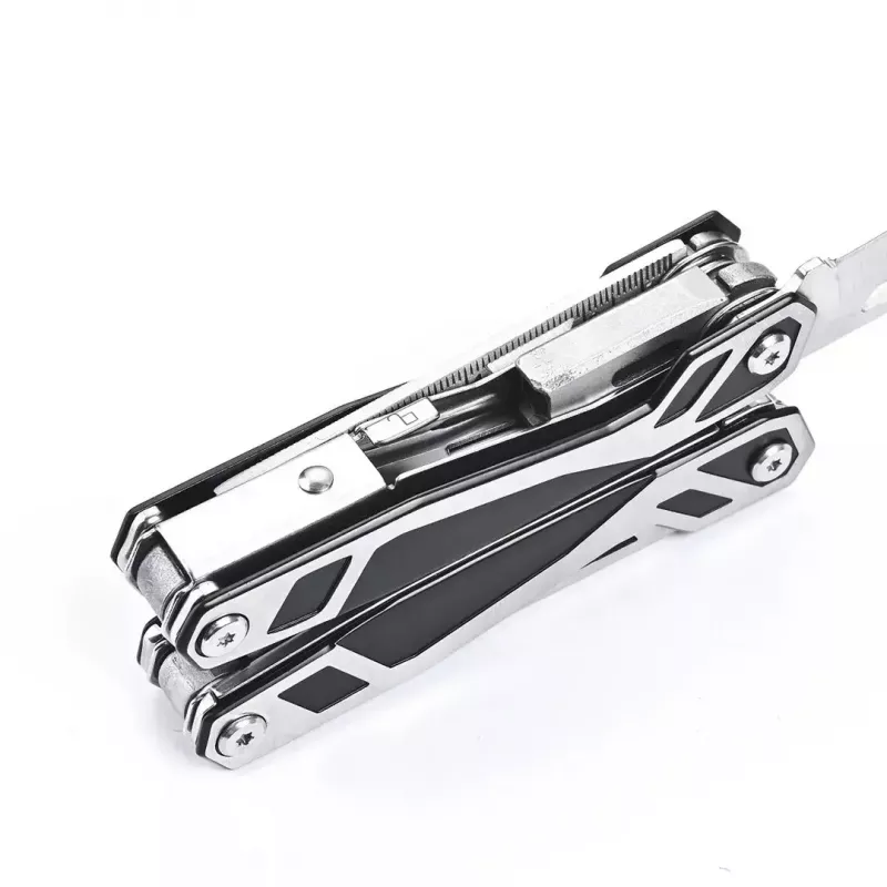 Multitool AZYMUT Trohon H-P2010121 — full-size 12-tool stainless steel pliers, 8 bits, fold 10.5 cm, 381 g