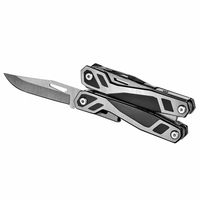 Multitool AZYMUT Trohon H-P2010121 — full-size 12-tool stainless steel pliers, 8 bits, fold 10.5 cm, 381 g