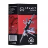 Pocket knife AZYMUT Tatron multifunctional folding knife 25 tools, stainless steel, 9 cm folded, 200 g, leather holster
