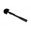 Folding tactical shovel AZYMUT Trapper — stainless steel, black, 410 mm, 565 g
