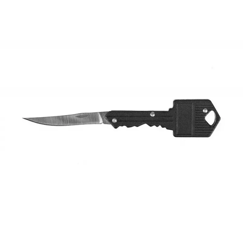 Pocket folding knife GUARD YC-006-BL — compact black, stainless steel blade 50 mm, folded 70 mm, weight 80 g