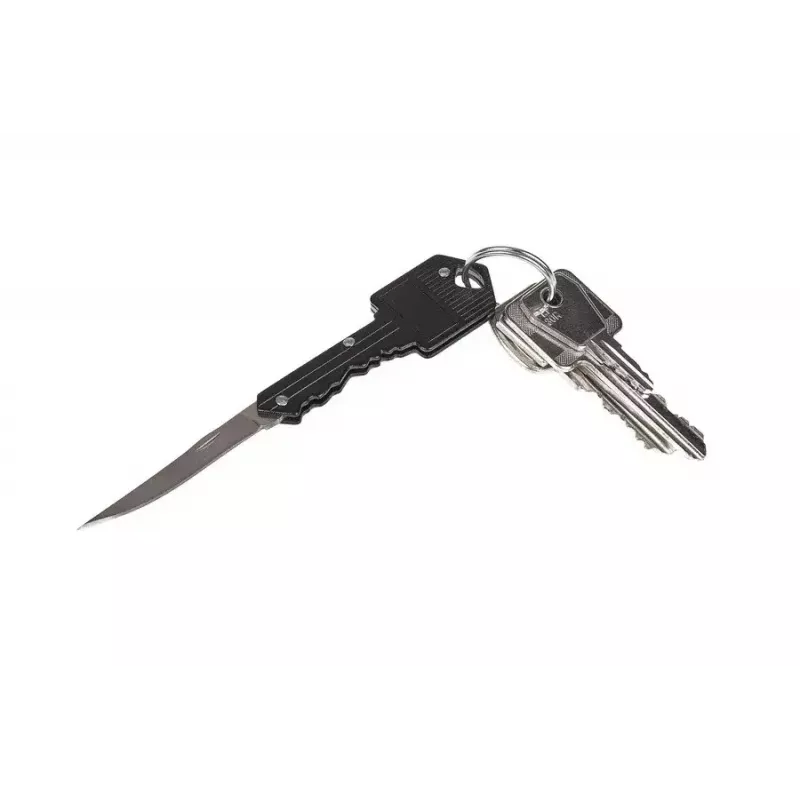 Pocket folding knife GUARD YC-006-BL — compact black, stainless steel blade 50 mm, folded 70 mm, weight 80 g
