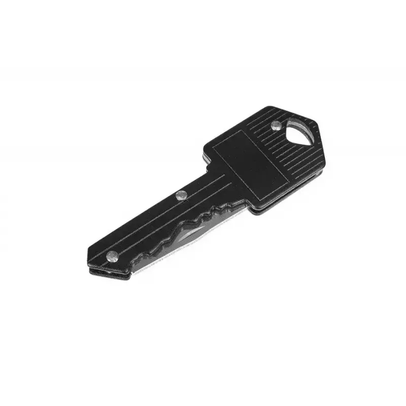 Pocket folding knife GUARD YC-006-BL — compact black, stainless steel blade 50 mm, folded 70 mm, weight 80 g
