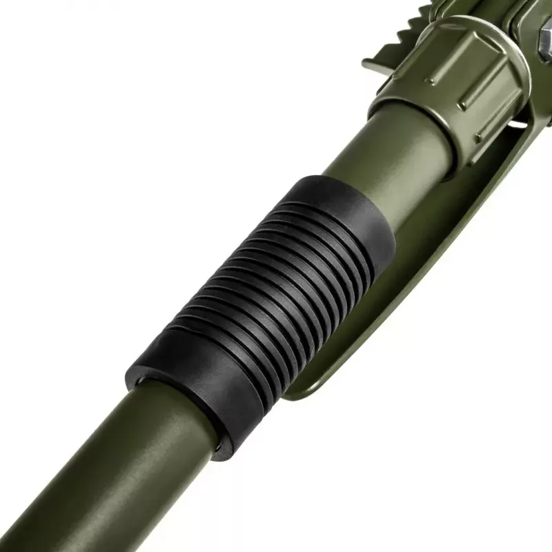 Folding Shovel Mil-Tec Mini II — compact entrenching tool, 405 mm length, 100 mm blade, 560 g, collapsible (15.5 x 10 x 6.5 cm)