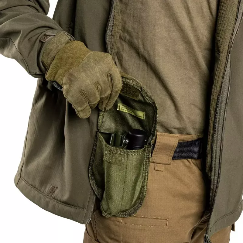 Folding Shovel Mil-Tec Mini II — compact entrenching tool, 405 mm length, 100 mm blade, 560 g, collapsible (15.5 x 10 x 6.5 cm)