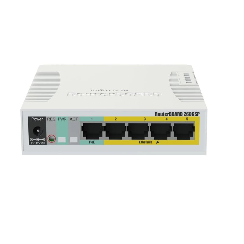 MIKROTIK RB260GSP - 4 Port Gigabit Switch + PoE