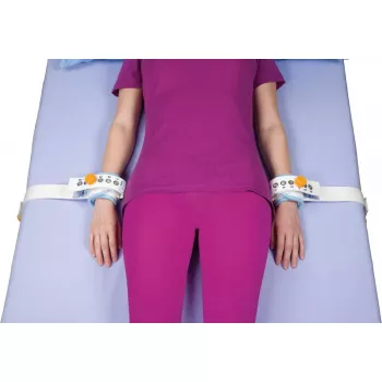 Restraint and immobilisation belt TIMAGO SVF 3250, adjustable polyester wrist restraint, 200×80 mm