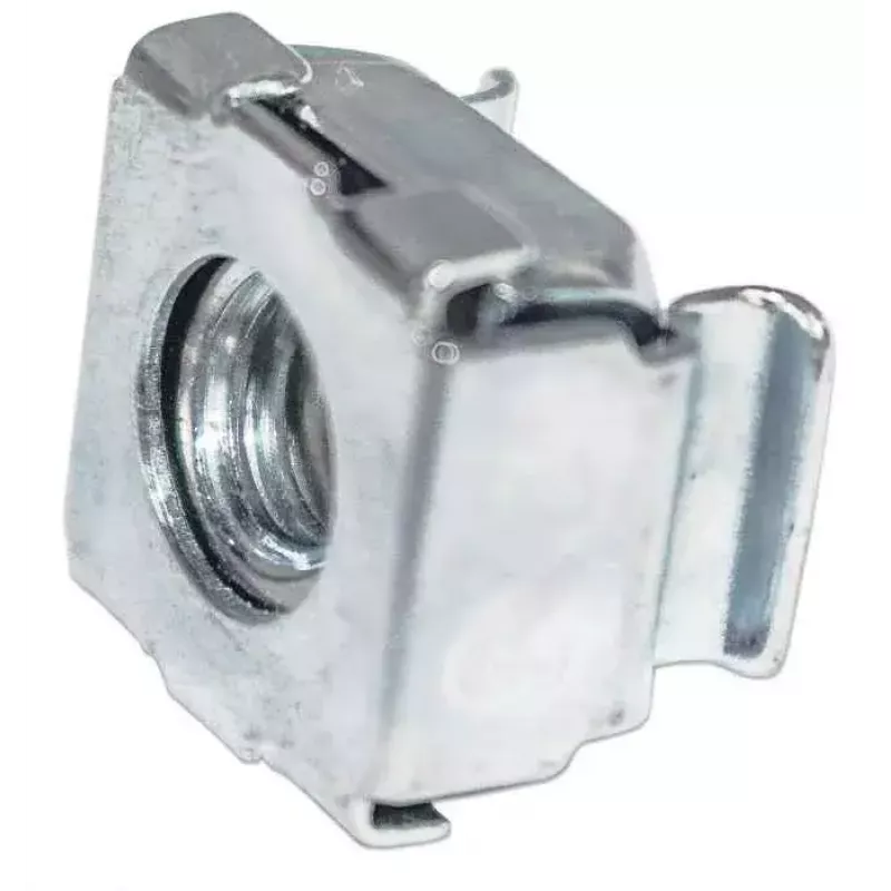 Cage nuts pack INTELLINET 711081 — plastic housing, silver, mounting kit, 10 g