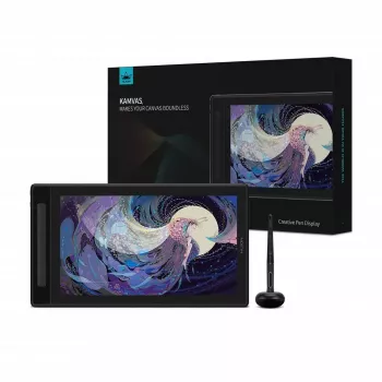 Graphics tablet HUION Kamvas Pro 16 GT1602 15.8 inch 2.5K IPS display, 8192 pressure, 8 programmable keys, USB-C/HDMI