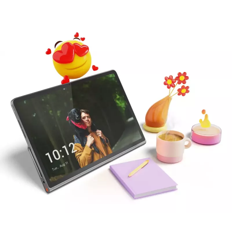 Tablet Lenovo Tab Plus 11.5 inch Luna Grey, MediaTek Helio G99, 8GB RAM, 128GB, Android 14, 11.5 inch 2000×1200 90Hz