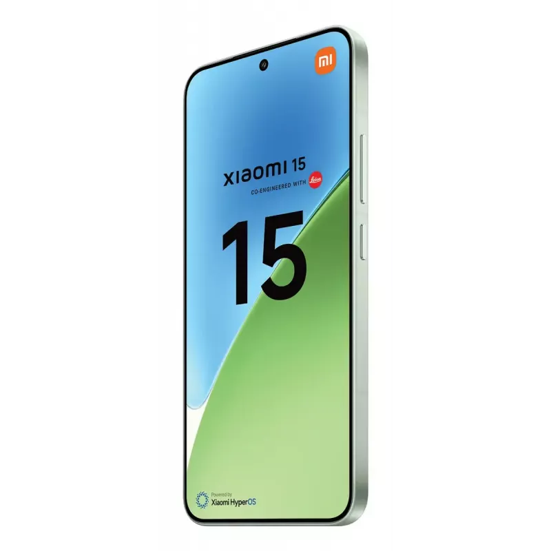 Smartphone Xiaomi 15 — Snapdragon 8 Elite, 12 GB RAM, 512 GB, 6.36 inch AMOLED, 5240 mAh, Dual SIM, IP68, Green