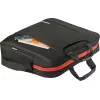 Laptop bag DEFENDER 15.6 inch (39.6 cm) — polyester, removable shoulder strap, zipper, black