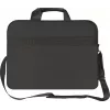 Laptop bag DEFENDER 15.6 inch (39.6 cm) — polyester, removable shoulder strap, zipper, black