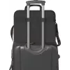 Laptop bag DEFENDER 15.6 inch (39.6 cm) — polyester, removable shoulder strap, zipper, black