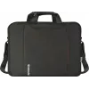 Laptop bag DEFENDER 15.6 inch (39.6 cm) — polyester, removable shoulder strap, zipper, black