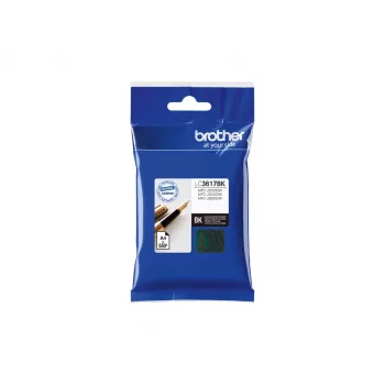 Ink cartridge Brother LC-3617BK black, original, yield 550 pages, 1 pc