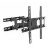 Wall TV mount ART RAMT AR-35 for 50.8–165.1 cm (20 inch–65 inch) screens, 200x200–400x400 VESA, 35 kg, tilt & swivel, 7–37 cm depth, black
