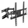 Wall TV mount ART RAMT AR-35 for 50.8–165.1 cm (20 inch–65 inch) screens, 200x200–400x400 VESA, 35 kg, tilt & swivel, 7–37 cm depth, black