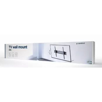 Wall TV mount Gembird WM-70T-02 for 37 inch–70 inch screens, 40 kg, VESA up to 600×400, tilt ±12°, 5.3 cm wall distance
