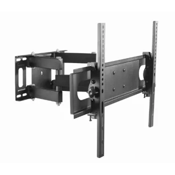 Wall TV mount GEMBIRD WM-70ST-01 for 37 inch–70 inch screens, tilt 0° to -20°, swivel ±60°, VESA 200×200–600×400, max 35 kg, black