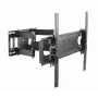 Wall TV mount GEMBIRD WM-70ST-01 for 37 inch–70 inch screens, tilt 0° to -20°, swivel ±60°, VESA 200×200–600×400, max 35 kg, black