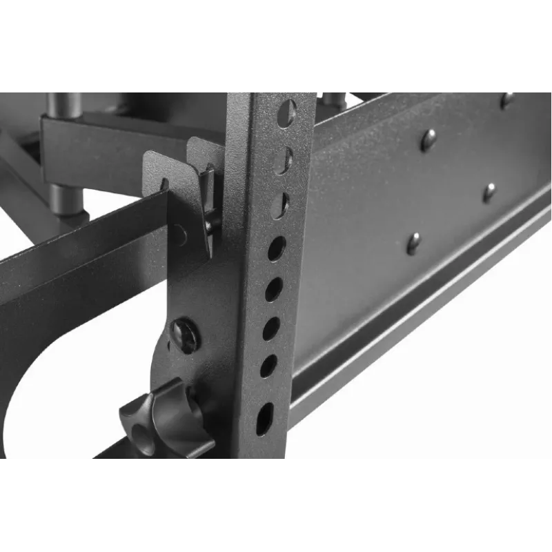 Wall TV mount GEMBIRD WM-70ST-01 for 37 inch–70 inch screens, tilt 0° to -20°, swivel ±60°, VESA 200×200–600×400, max 35 kg, black