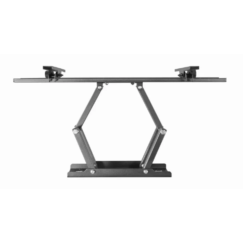 Wall TV mount GEMBIRD WM-70ST-01 for 37 inch–70 inch screens, tilt 0° to -20°, swivel ±60°, VESA 200×200–600×400, max 35 kg, black
