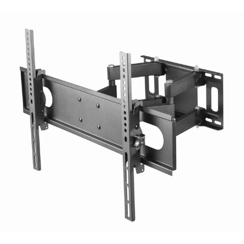 Wall TV mount GEMBIRD WM-70ST-01 for 37 inch–70 inch screens, tilt 0° to -20°, swivel ±60°, VESA 200×200–600×400, max 35 kg, black