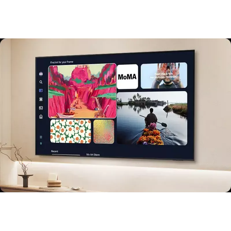 TV Samsung 75 inch Neo QLED QN85F 4K UHD, Neo QLED, 3840×2160, Tizen, Wi‑Fi, HDMI×4, 75 inch (189 cm), Silver