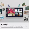 Television Samsung QE65LS03FAUXXH 65 inch The Frame QLED 4K HDR Smart TV, 3840×2160, Tizen, 120Hz