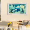 Television Samsung QE65LS03FAUXXH 65 inch The Frame QLED 4K HDR Smart TV, 3840×2160, Tizen, 120Hz