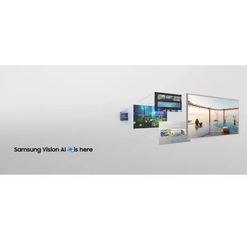 Television Samsung QE65LS03FAUXXH 65 inch The Frame QLED 4K HDR Smart TV, 3840×2160, Tizen, 120Hz